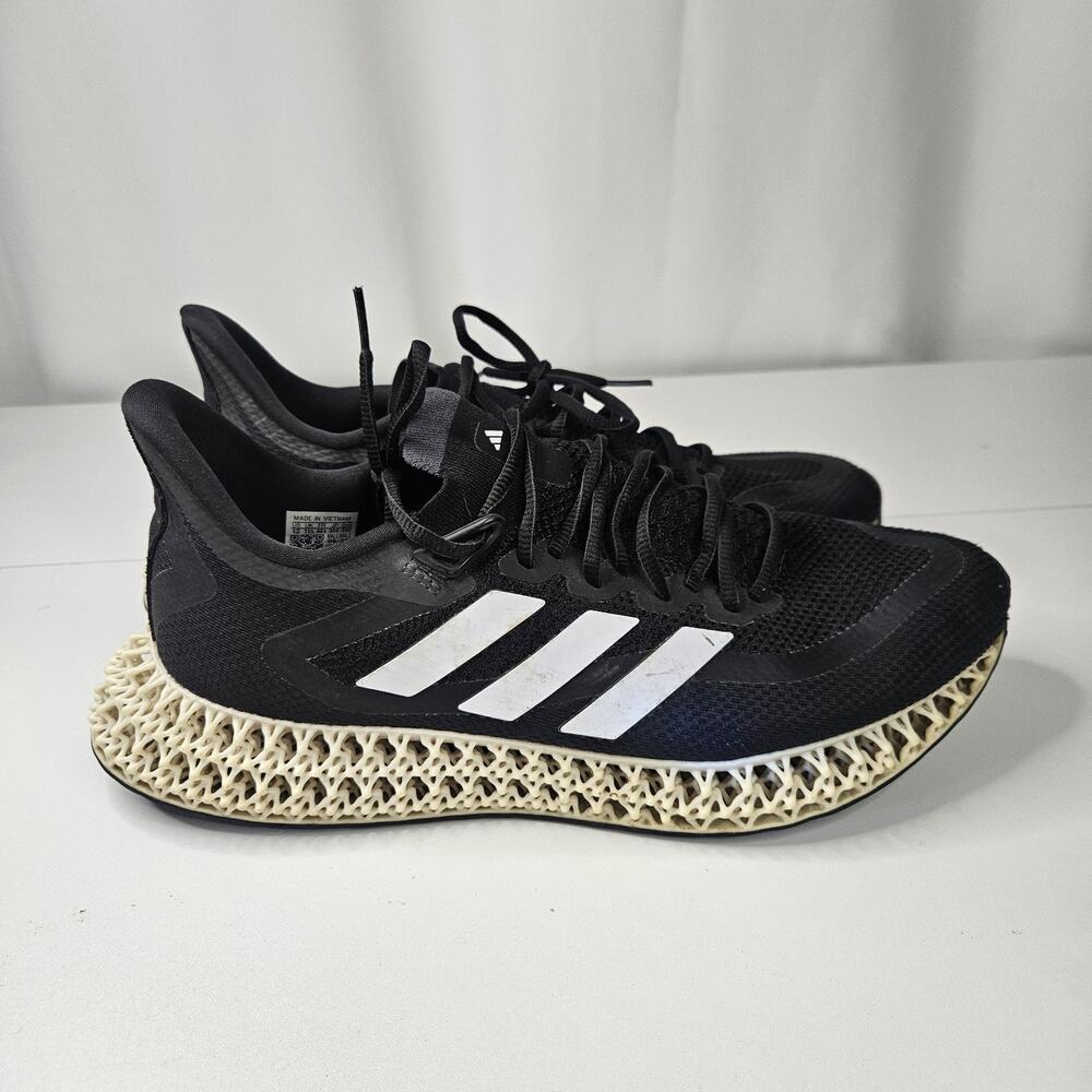 Adidas 4D FWD 2 Core Black Carbon Athletic Shoe GX9249 Men’s Size 12